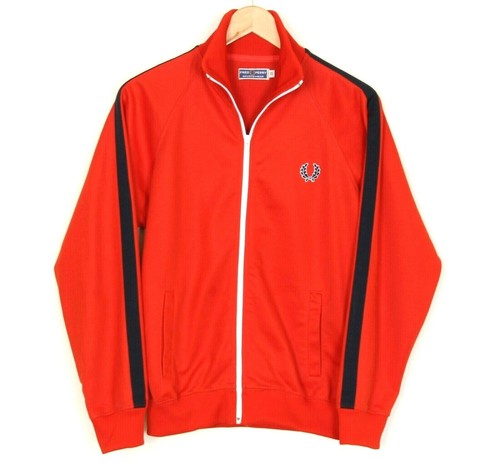 FRED PERRY SPORSTWEAR Red Tracksuit Top 
