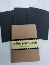 Yellow Paper House 3 Pocket Coloring Books and a Notebook