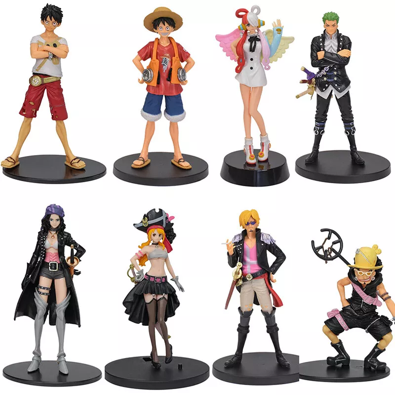 Figurine One Piece Luffy Nami Zoro modèle d'action en PVC jouet