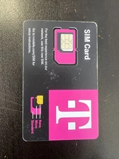 T-Mobile Pre-paid $50 Unlimited Talk, Text & Data-4G-5G -30 Days