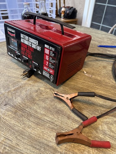 century battery charger Automatic Shut-off 6 & 12 Volt , Model 87151 - Picture 7 of 10