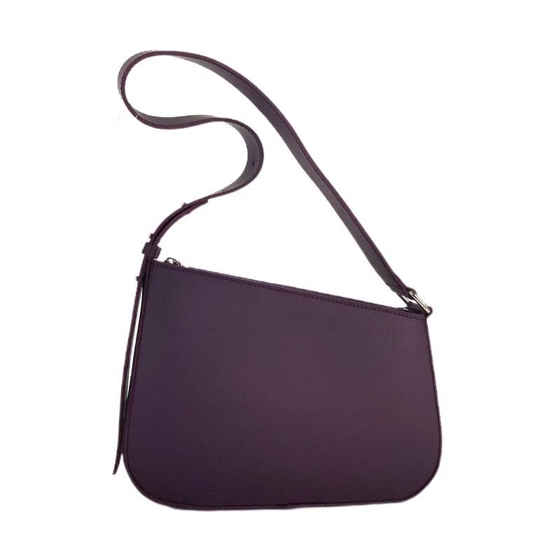 COACH BORSA A MANO DONNA VERA pelle viola borsa a tracolla borsa