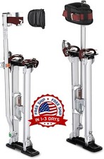 Zancos de aluminio para trabajar drywall pintar herramientas de albañil 16''-24'