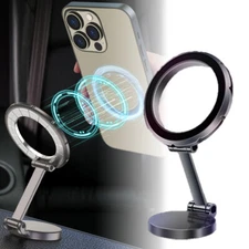Magnetic Car Phone Holder Mount Dashboard Desktop Stand For iPhone For MagSafe