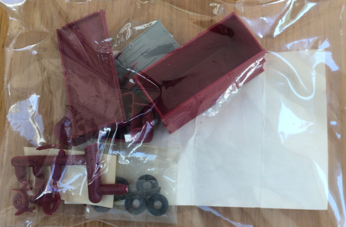 HO/OO gauge boxed Merit Age of Steam Scammell lorry & container plastic kit - Picture 2 of 2