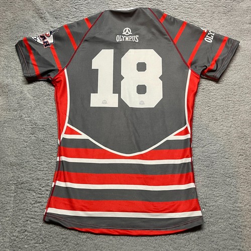 Olympus Adult Small V Neck Short Sleeve Rugby Jersey Bountiful Utah 2017 - Picture 9 of 11