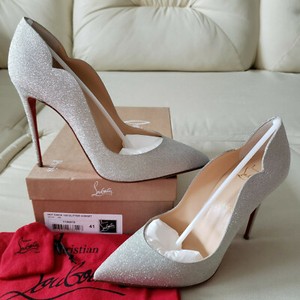 louboutin glitter pump
