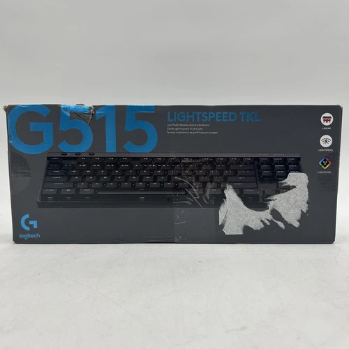 Logitech G515 Lightspeed TKL Low Profile Wireless Gaming Keyboard (Black)