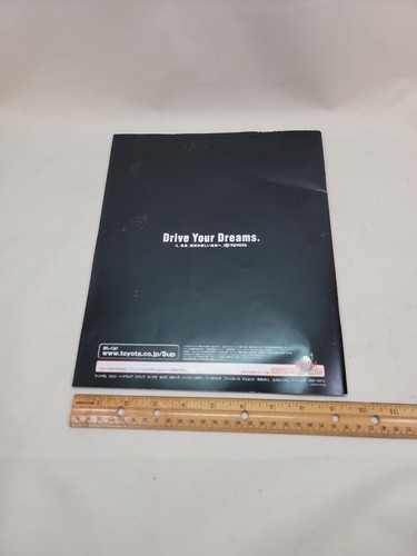 Vintage Toyota Supra Japanese Sales Brochure Book Very rare JDM from Japan - Picture 13 of 13