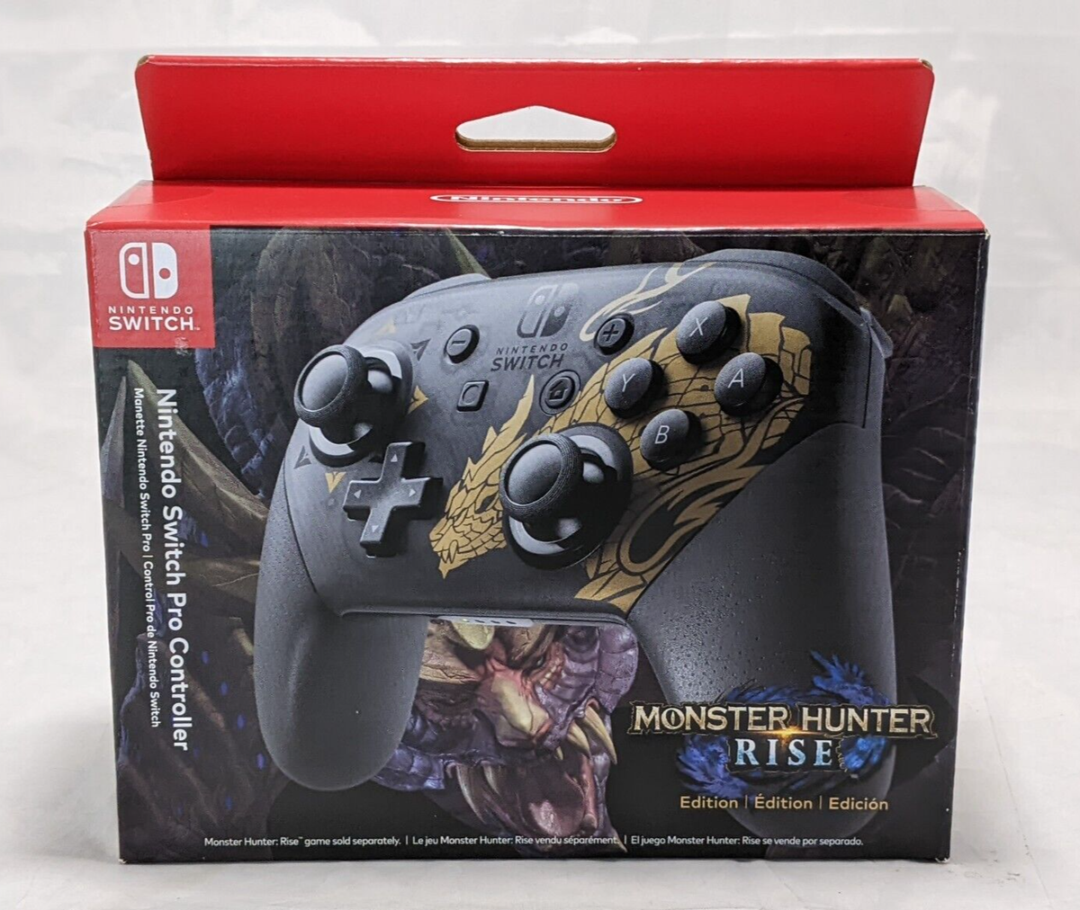 任天堂Switch　スイッチ用コントローラー（無線）MONSTER HUNTER Gaming Monster Hunter Rise Qisahn Mario Nintendo Nintendo Switch