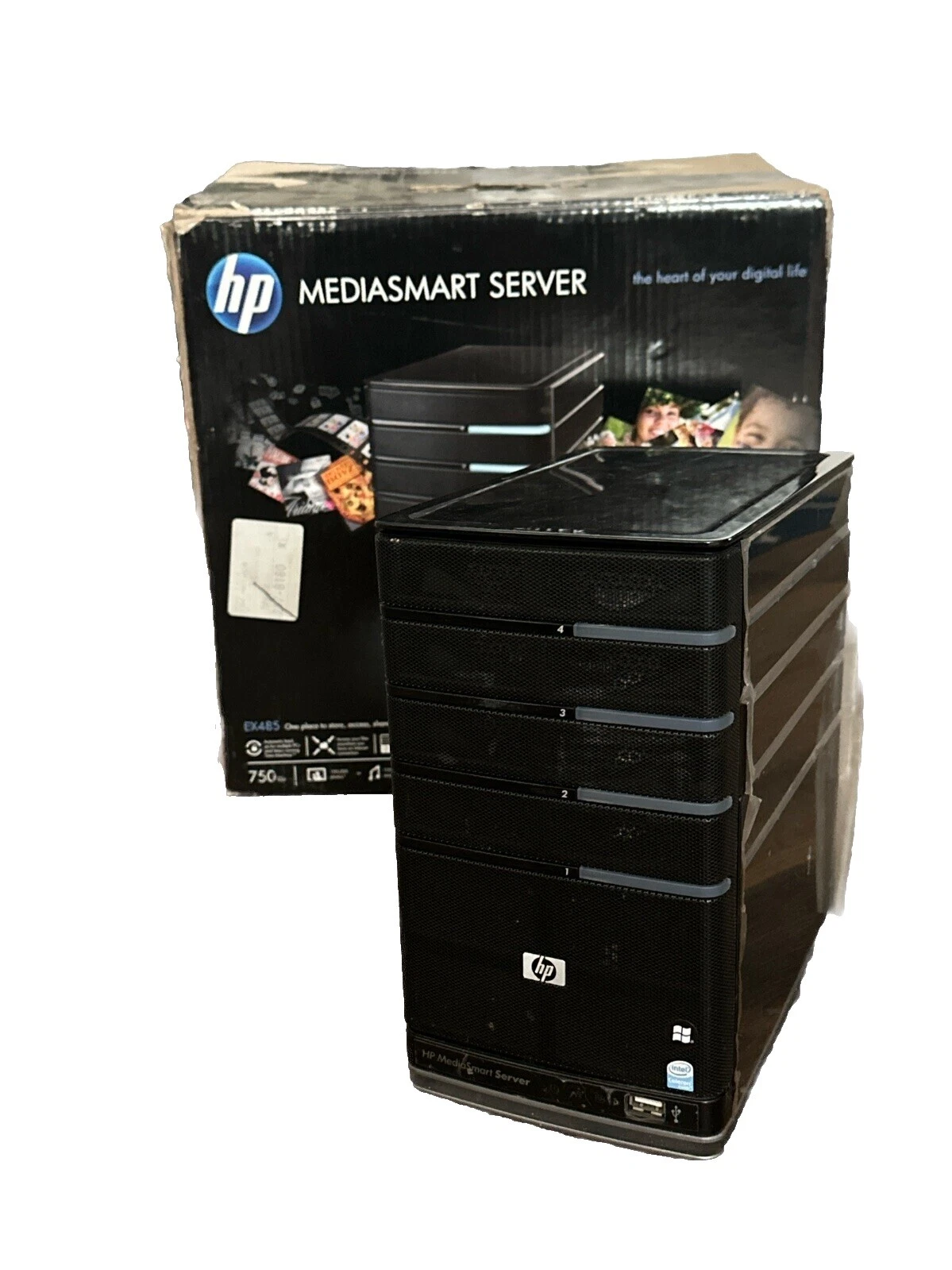 Los servidores de computadora 4 procesador HP