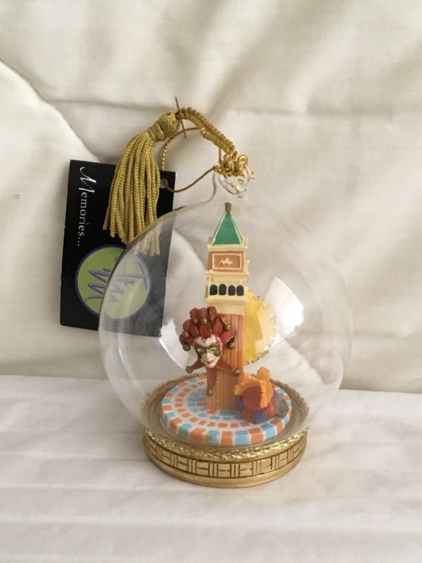 Flavia Milano 'The Memory Globe' Venice, Italy Ornament