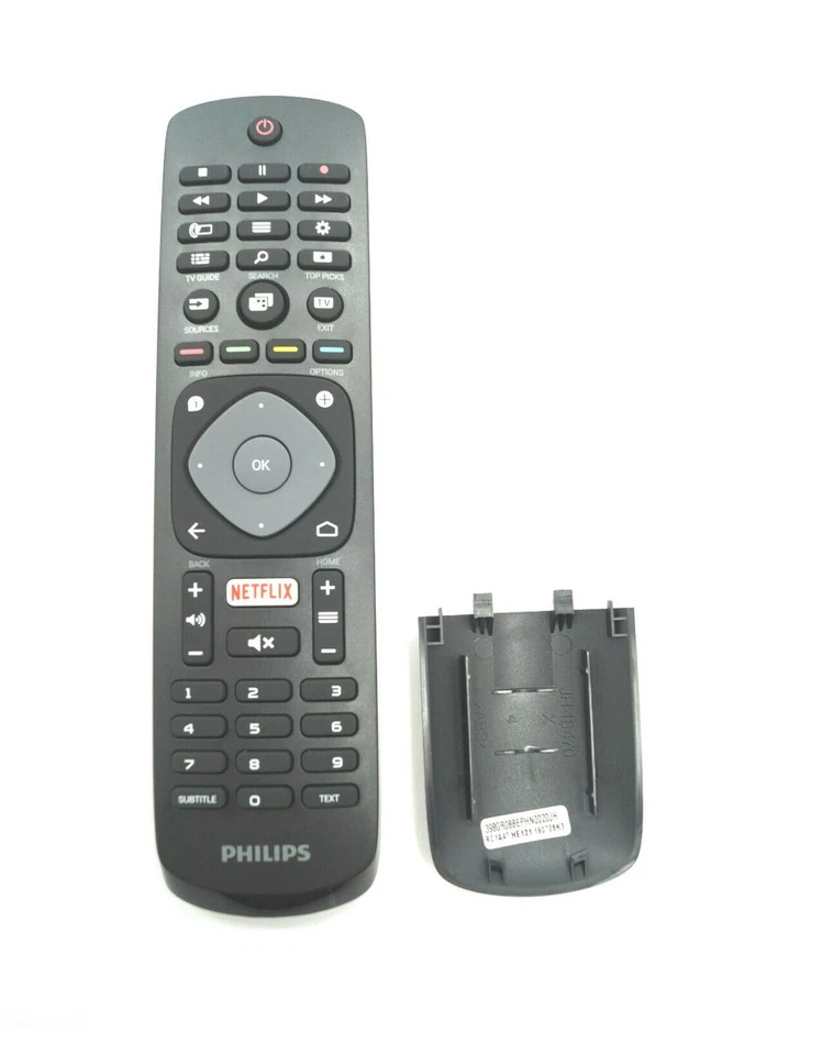 ORIGINAL NETFLIX Remote YKF406-001 For Philips Smart LED TV - Image 2 of 2