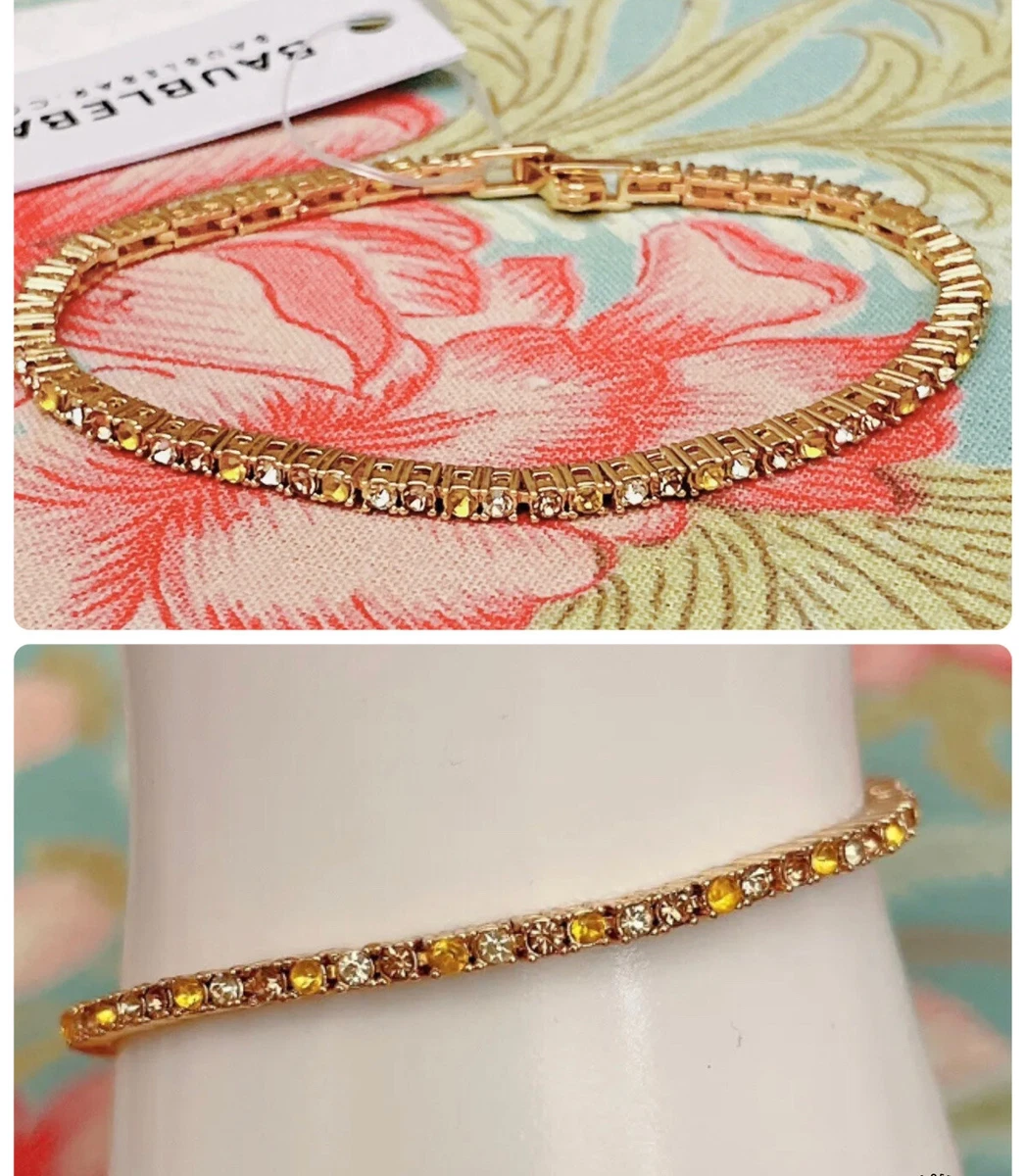 Baublebar bennett sale crystal tennis necklace