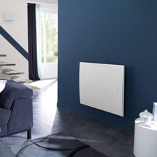 Atlantic, Radiateur à inertie Oniris Connecté Horizontal Blanc 2000 Watts,