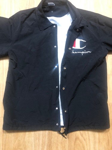 Champion Atmoslab Jacke XL Etikett eher Medium Fit schwarz Collaboration - Bild 24 von 24