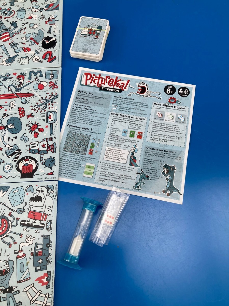 Pictureka Instrucciones Juego De Mesa Pictureka Instrucciones