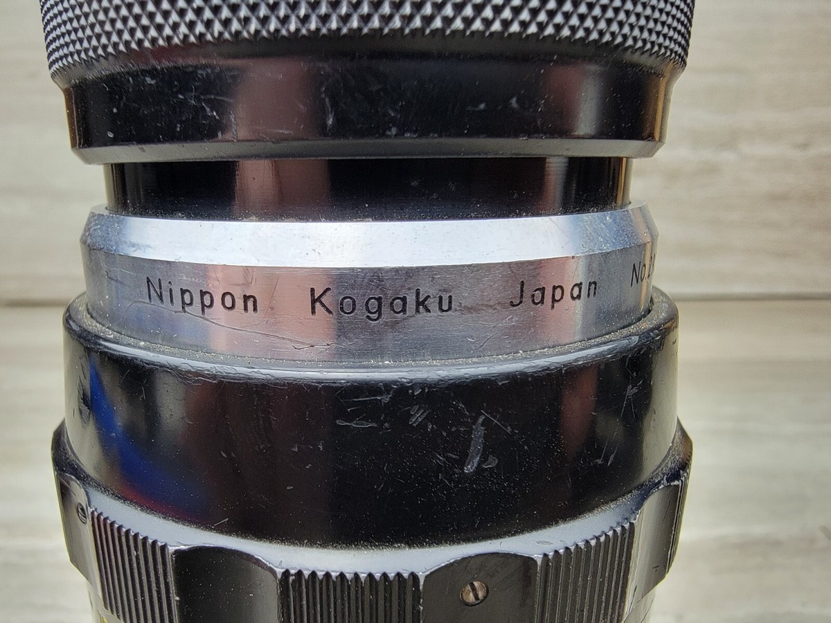 Nippon Kogaku Japan Nikkor Q Auto 1:4 f=200 mm Lens - Nippon