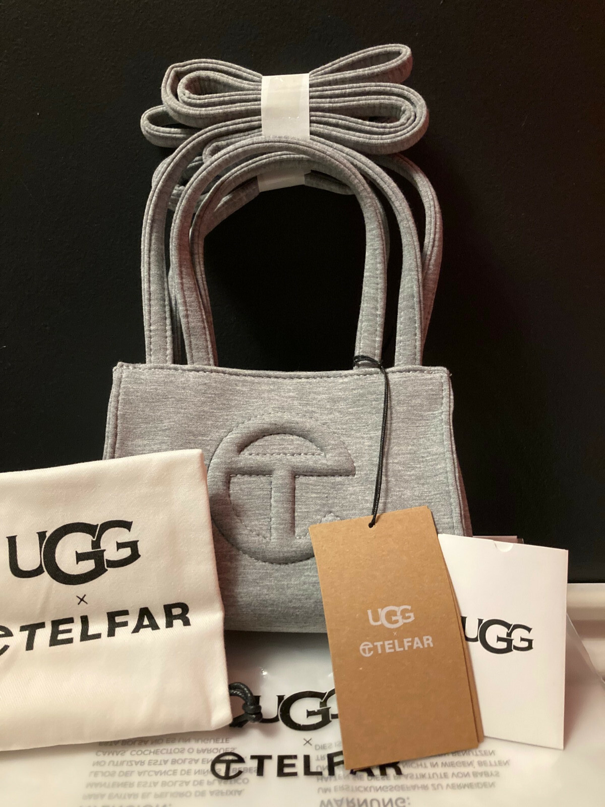 UGG x TELFAR Small Fleece Shopper - Heather Grey