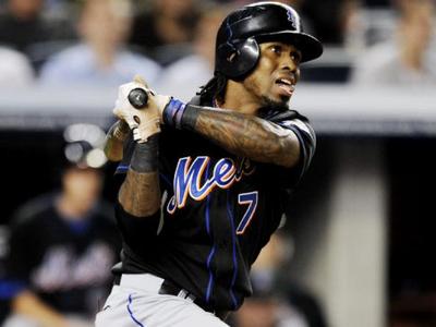 Authentic MAJESTIC 58 3XL NEW YORK METS BLACK JOSE REYES BLACK
