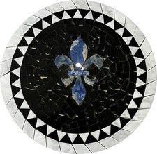 Floor Marble Medallion 30''x30''