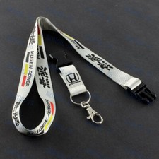 Lanyard Quik Release Key Chain Strap For Honda Accord Jdm Mugen Silver Keychain