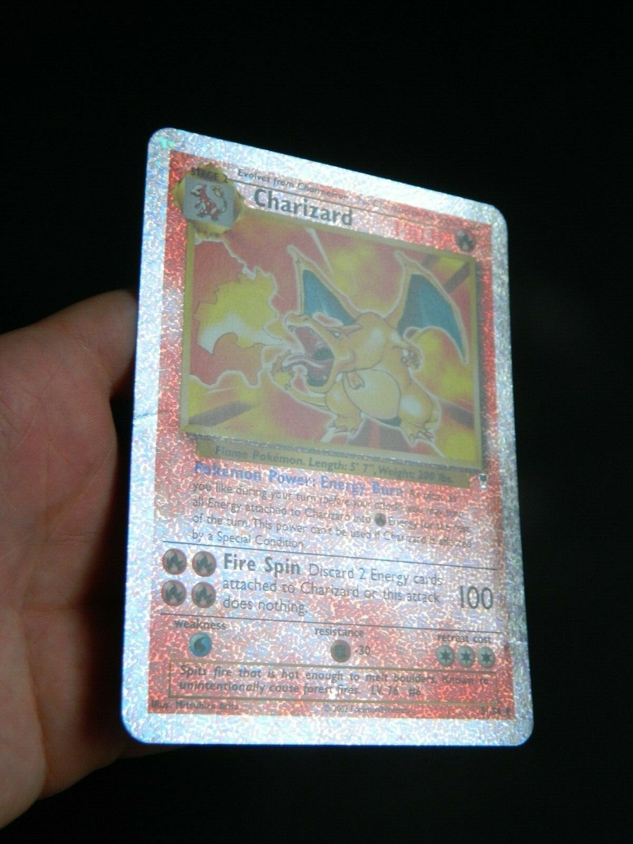 Pokemon CHARIZARD S1/S4 - LEGENDARY COLLECTION BOX TOPPER PROMO