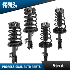 4pc Front + Rear Complete Shock Struts For 07-11 Toyota Camry Avalon Lexus ES350