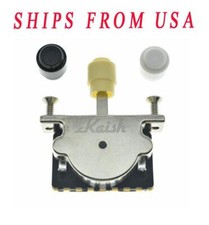 Heavy Duty 3 Way Guitar Pickup Lever Switch fits Strat/Tele with 3 Barrel Tips