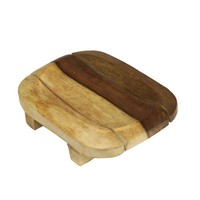 Seifenschale Holzschale Deko Natur Dekoration Ablage Seife Holz Schale Holz 12Cm