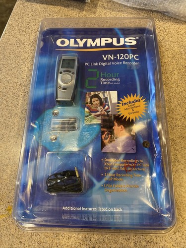 OLYMPUS VN-120PC Digital Voice Recorder Built-in 16MB Memory - Foto 3