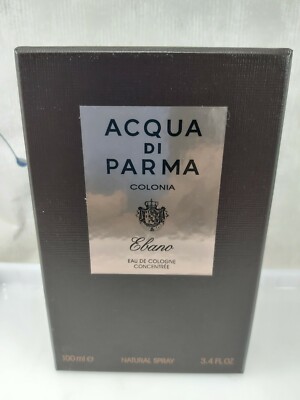 Acqua Di Parma COLONIA EBANO 3.4 oz 100 ml Eau De Cologne Concentree Spray Mens