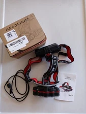 Victoper Rechargeable Headlamp, 8 LED 18000 High Lumen Bright Head Lamp with Red