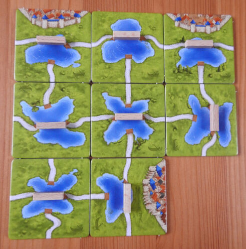 Carcassonne – Ferries | Ferry | Mini Expansion | New | English Rules - Picture 4 of 5
