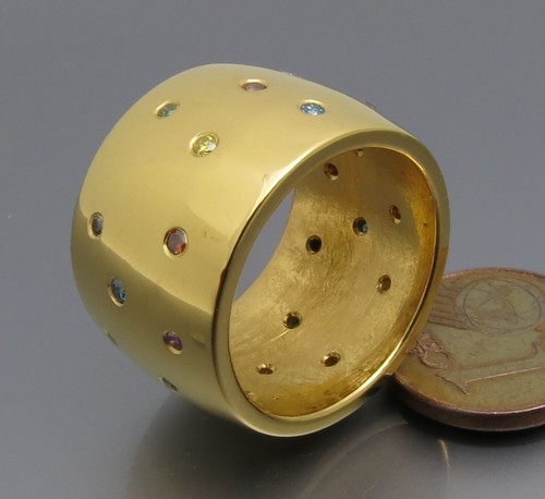 REIF-DESIGN - SCHICKER BREITER DIAMANT STERNENHIMMEL - AUS EIGENER GOLDSCHMIEDE - Bild 7 von 8