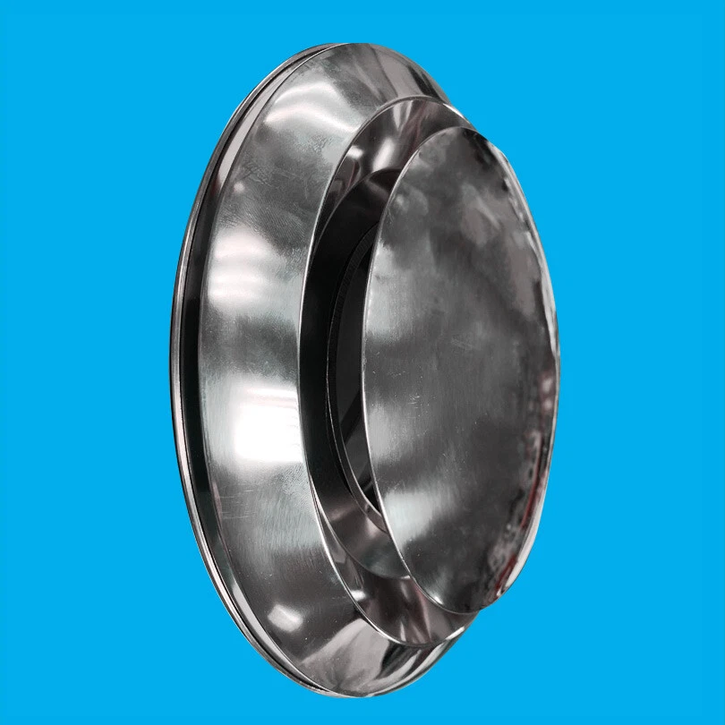 Stainless Steel Round Wall Ceiling Exhaust Extractor Air Vent Outlet  125mm/5u0026#034; | eBay