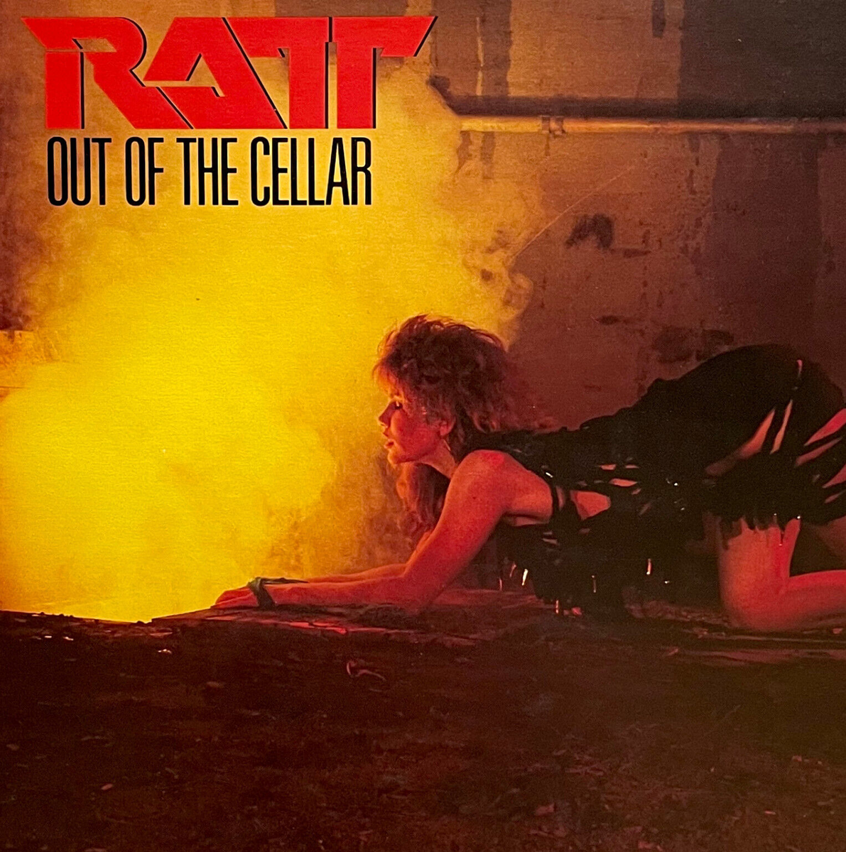 NEAR MINT! Vtg 1984 RATT Album OUT OF THE CELLAR Record 1ST