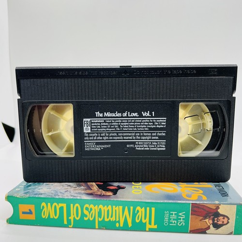 The Miracles of Love Music Video Vol 1 Fully Animated VHS Tape Cartoon - Picture 7 of 12