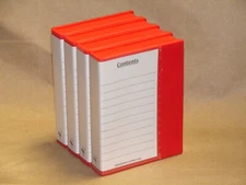 Thumb / Flash / Jump / USB drive case (red 4-pack)