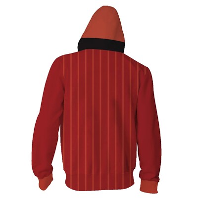 Hazbin Hotel Alastor Hoodie Cosplay Costume Hooded Sweater Jacket