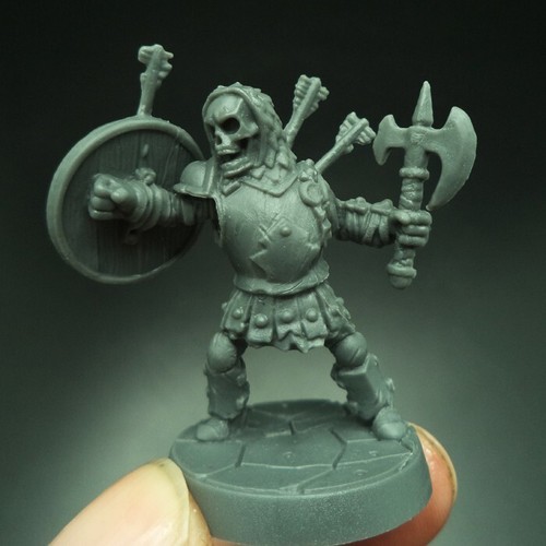 DARKEST DUNGEON GIOCO DA TAVOLO AUTENTICO modello in miniatura Bone Defender non dipinto - Foto 7 di 9