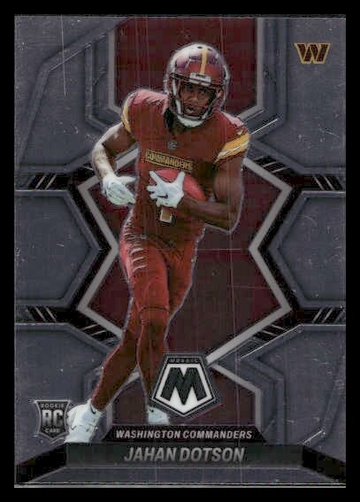 2022 Panini Mosaic #314 Jahan Dotson Rookie Washington Commanders