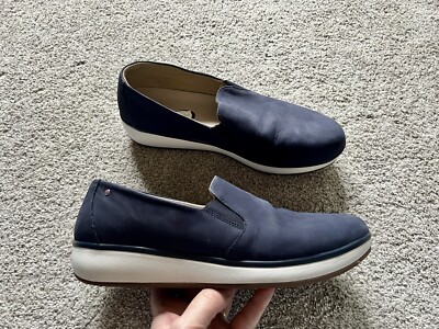 Joya Womens Size 42.5 / 10.5 US Clara Navy Casual Slip-On Low-Profile Sneakers