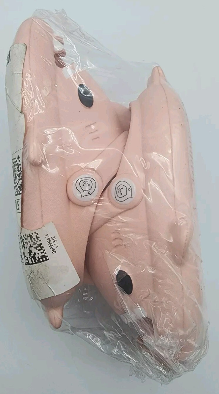 SAOLA ChayChax Pink Cloud Shark Slides Pantofole da Doccia Antiscivolo Suola Spessa Taglia 7 71 2