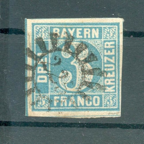 Bavaria NUMBER STAMP 225 (F0464