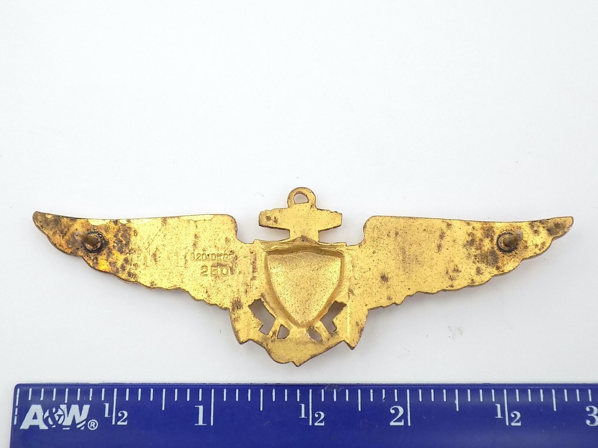 Original Korean War US Navy Naval Aviator Pilot Wings Badge 250 | eBay