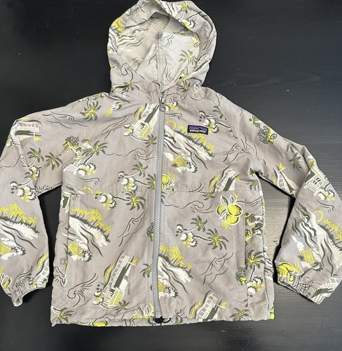 Patagonia Kids Baggies Jacket Gray *Size XS(5-6) - Picture 2 of 9