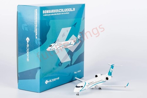 1:200 NG Model NG52089 Air Dolomiti Bombardier CRJ-200LR I-ADJA Aircraft Model - Picture 8 of 8