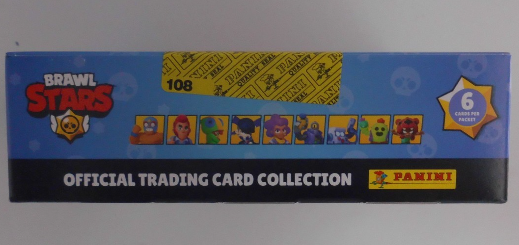 Panini Brawl Stars Sammelkarten | 10x Booster Mit Je 6 Karten | Offizielles Trading Card Game