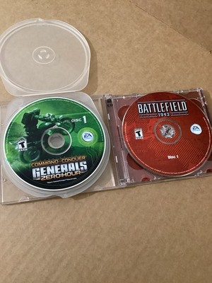 EA Games Command & Conquer: Generals Zero Hour Expansion & Battlefield 1942 PC